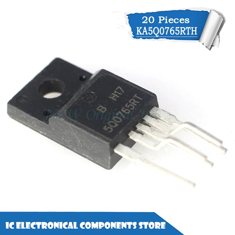 

New original 20pcs/lot KA5Q0765RTH KA5Q0765 5Q0765 0765 5Q0765RT TO-220F-5