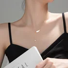 Ожерелье женское из серебра кисточка, цепочка, подвеска пробы с цирконием