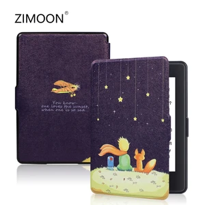 Чехол с принтом для Kindle 8th, умный чехол из искусственной кожи для Kindle 8th SY69JL 2016, Магнитный защитный чехол с автоматическим пробуждениемспящим режимом
