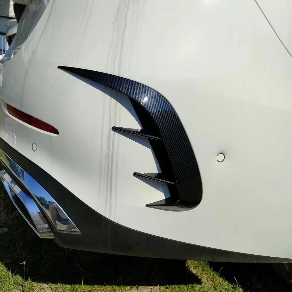 

For Mercedes-Benz C-Class W206 C180 C200 C300 2022 2023 Rear Bumper Lip Canards Vents Fender Flare Extension Wheel Eyebrow