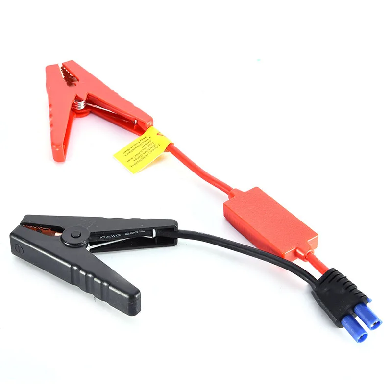 

With EC5 Plug Connector Emergency Battery Jump Cable Alligator Clamps Clip For Car Trucks Jump Starter Alligator Clip car jumper