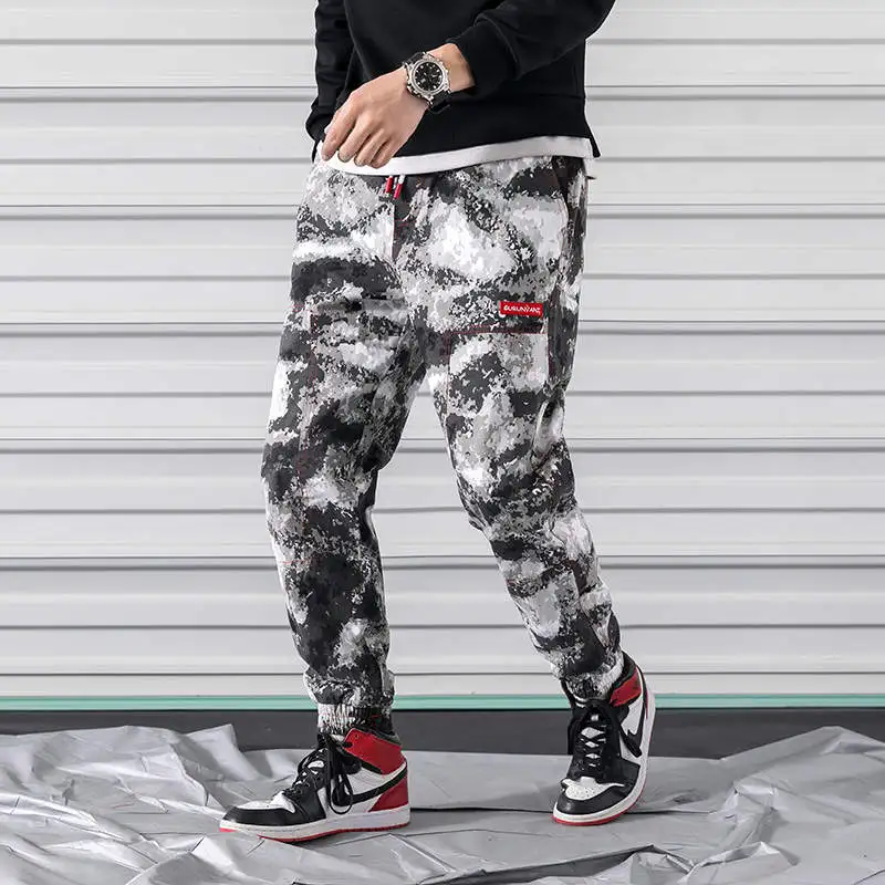 Мужские тактические брюки-карго камуфляжные брюки-шаровары разных цветов в