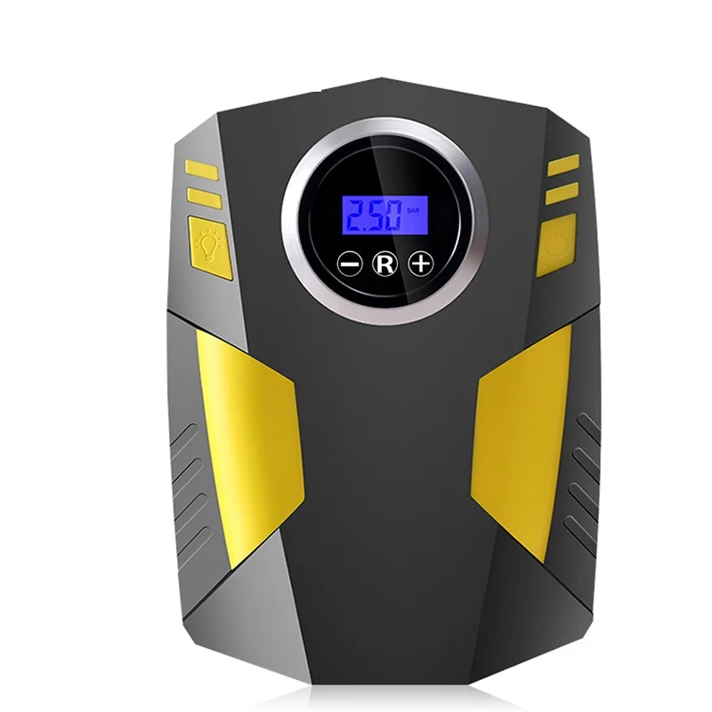 

Автомобильный надувной насос, 12 В, 120 Вт, указатель/насос для накачки шин в цифровом стиле светодиодный Ной лампой, автомобильный воздушный к...