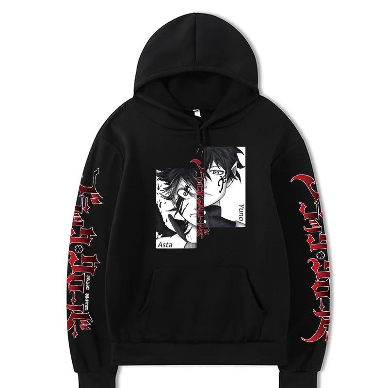 

Толстовка мужская с мультяшным принтом темного ужаса, модный Свободный свитшот в стиле панк, худи унисекс, большие размеры