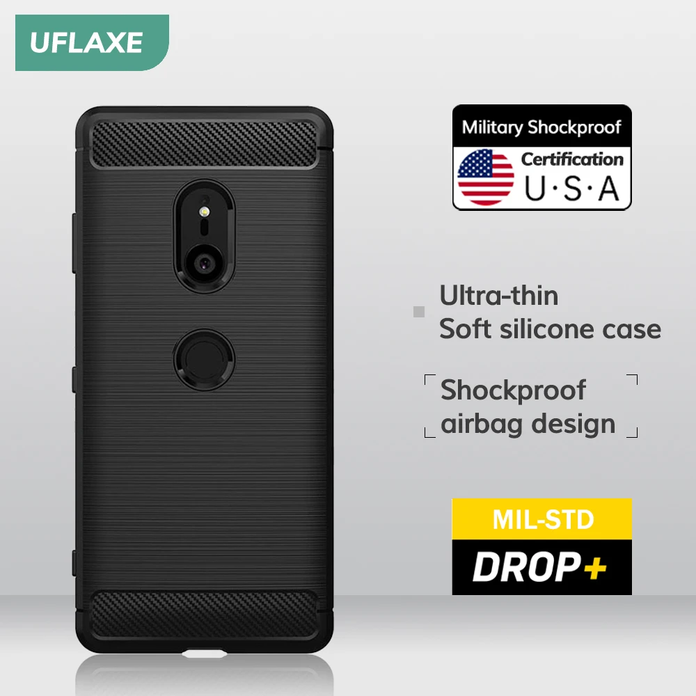 

Luxury Shockproof Soft Silicone Case for Sony Xperia XZ3 XZ2 XZ1 XZS XZ Premium Ultra-thin Back Cover Casing