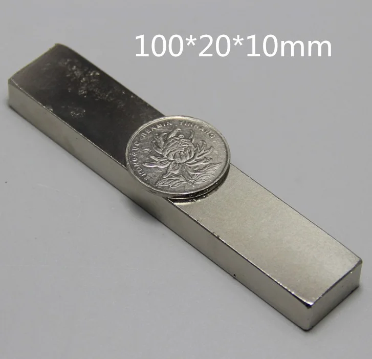 

1 pcs A large cuboid magnet 100x50x25mm with super attractive force100x50x25mm