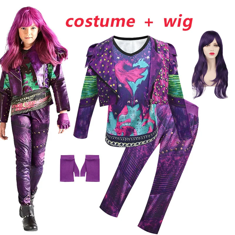 Косплей костюм малета 3 маль Берта из прямых голубых перчаток для детей на