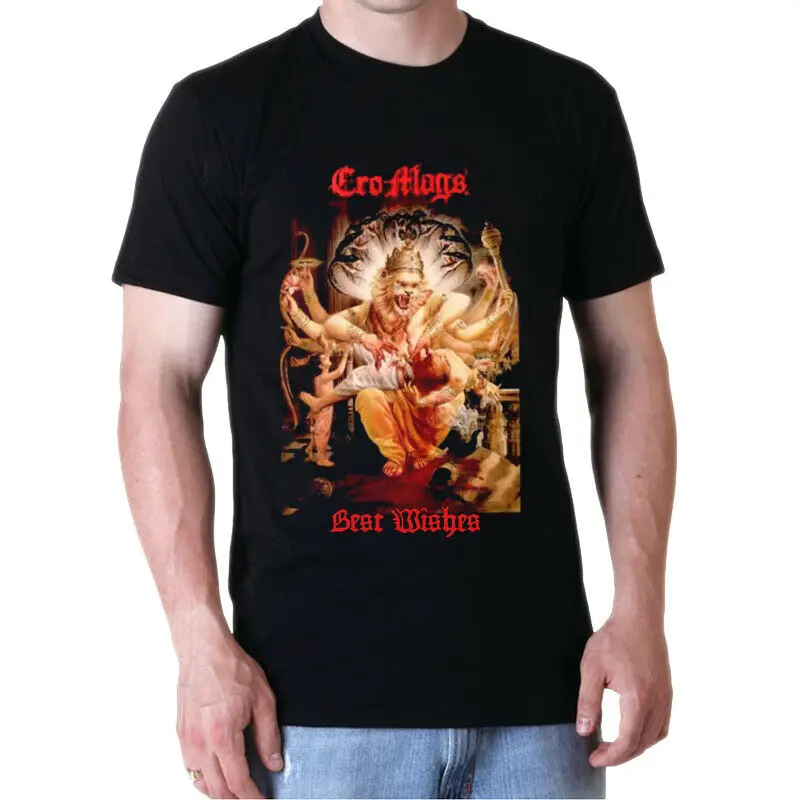 Агностическая футболка с наилучшими пожеланиями Cro Mags 100% хлопок # Kh | Мужская