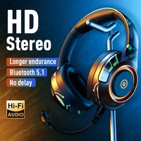 Gaming Headset Studio V5 1 Wireless Earphone Stereo Over Ear Wired Headphone With Microphone For Laptop PS4 Xbox One Gamer