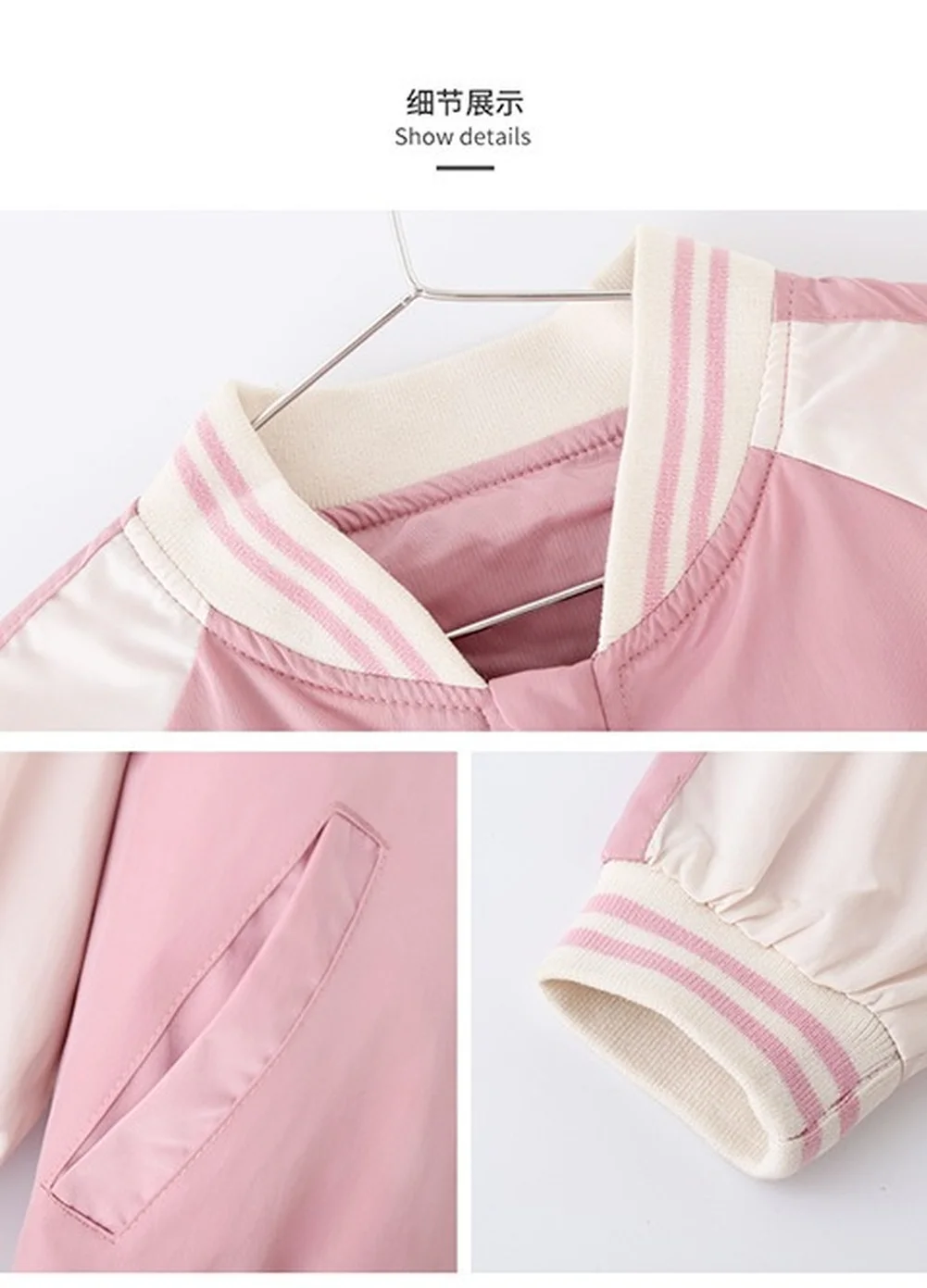 

Girls' Spring And Autumn Jackets Cartoon Unicorn Pattern Coat 2021 Korean Version Trench Coat Kids' Casual Long Sleeve Top