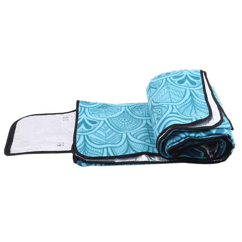 Коврик для кемпинга и пикника водонепроницаемый складной влагостойкий плед