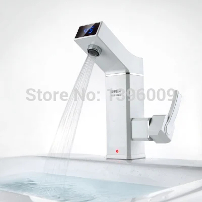 

3000W LCD Electric Water Heater Electric Faucet Electric Hot Water Tap Intelligent Digital Kitchen Instant Hot Water
