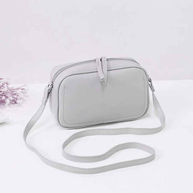 

Small Square Flap Bag Mini Women Messenger Crossbody bags Sling Shoulder Leather Handbags Purses Famous Brand Design