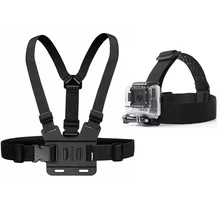 Комплект аксессуаров для Gopro Hero 5 4 крепление на голову экшн