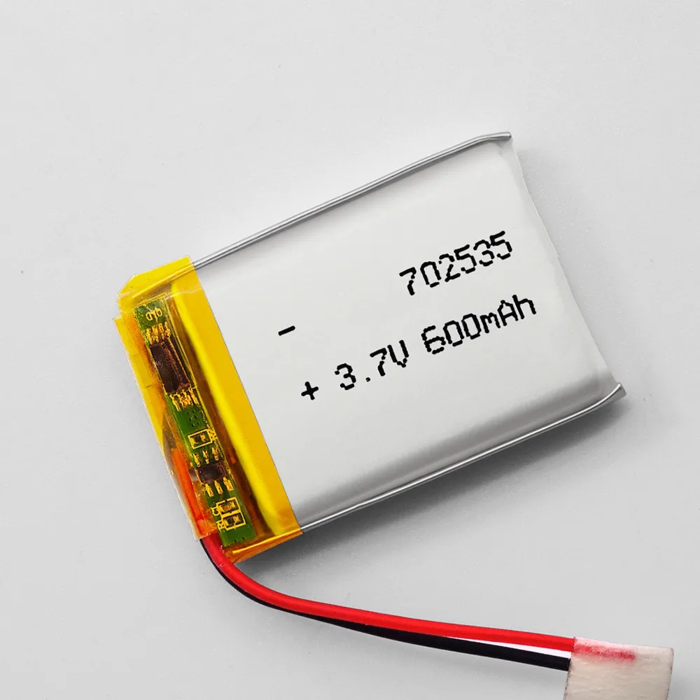 High Quality Cheap 702535 600mah 3.7v Lithium Li Ion Polymer Battery | Электроника