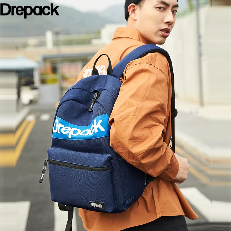 

Drepack Men&Women Waterproof 17.1inch Large Capacity Laptop Bag Outdoor Oxford Unisex Travel Multifunctional Backpack