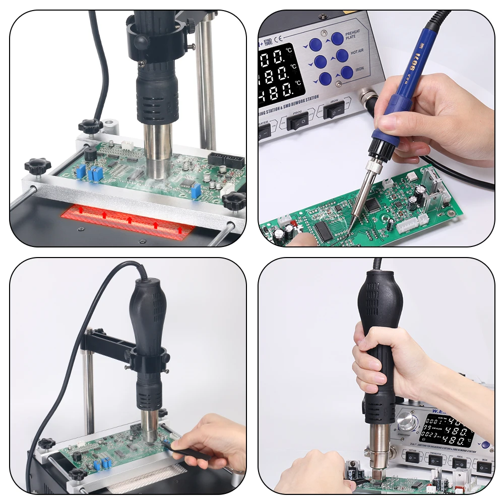 WEP 853AAA + программируемая сварочная станция 1200 Вт предварительного нагрева