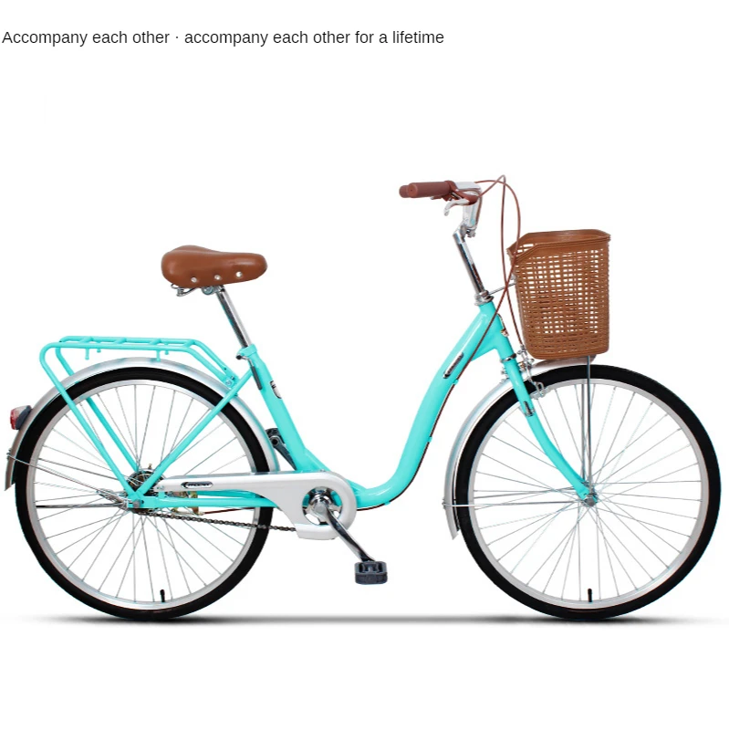 Bicycle Men's and women's single variable speed student lightweight bicycle retro Net red car road sport | Спорт и
