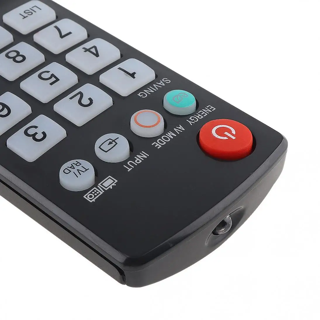 ТВ пульт дистанционного управления Поддержка 2 батарейки ААА с дальней передачей