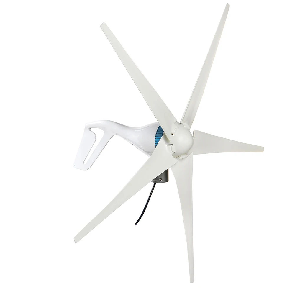 4200W 5 Blades Free Energy Windmill 12V 24V Wind Power Turbine Generator with Controller for Home Outdoor Camping Use | Обустройство