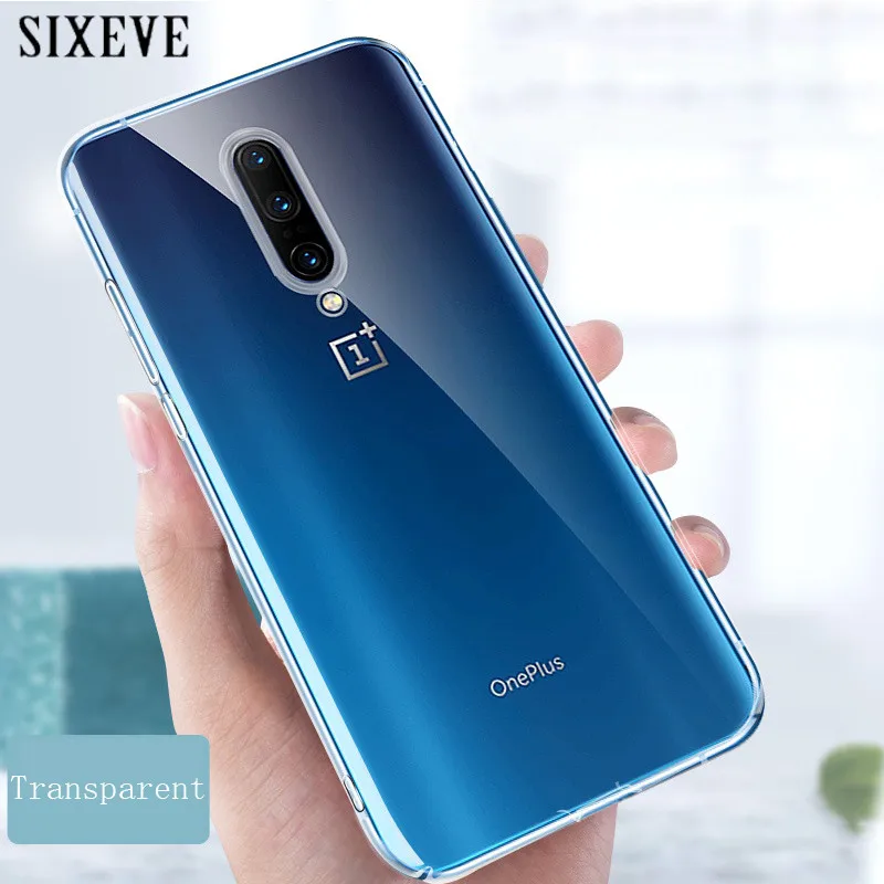 Чехол для телефона Oneplus 5 5T 6 6T 7 8 Pro 7T 7Pro 7TPro Nord силиконовый тонкий прозрачный