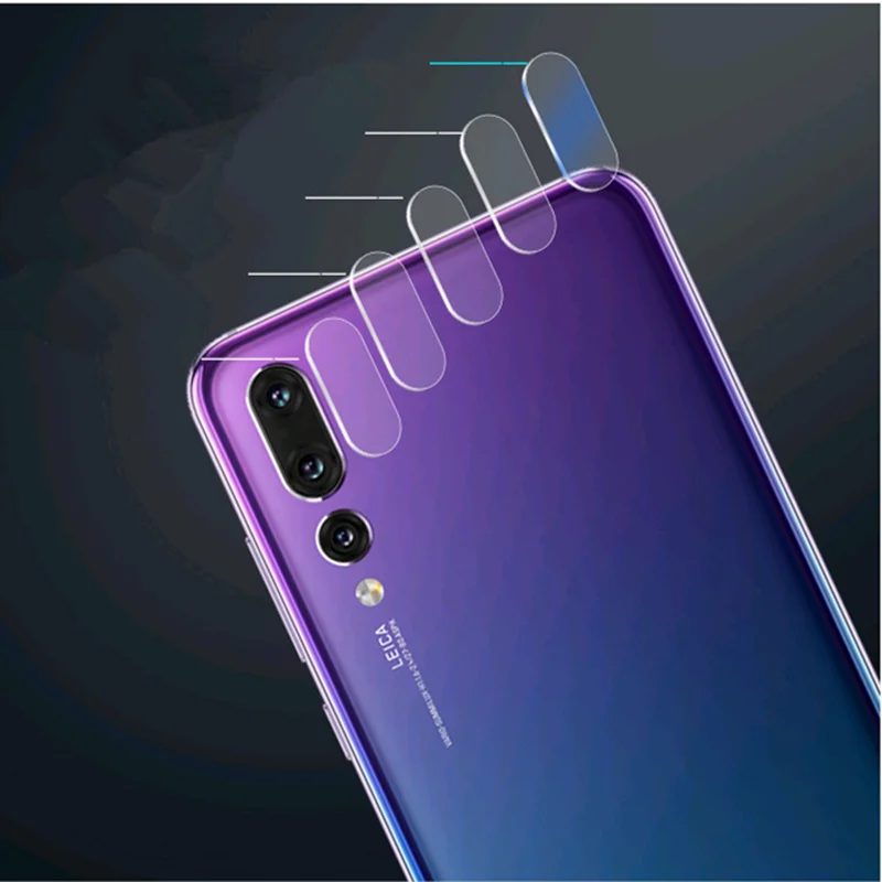 2 шт. HD защитная пленка из закаленного стекла для камеры Huawei P20 P30 pro lite P10 plus Y5 Y6pro prime