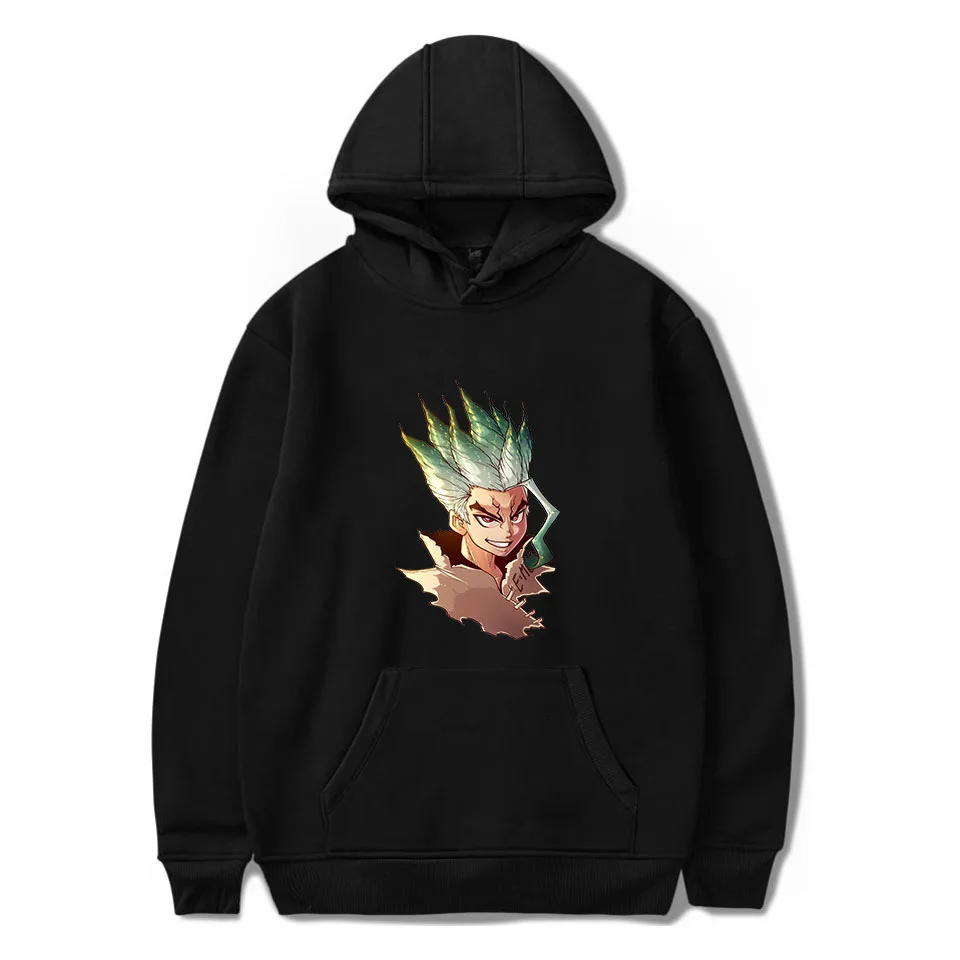 Костюм для косплея из аниме Dr. Stone Senku Ishigami толстовка с 3D принтом модные костюмы на