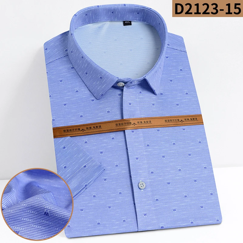 

Summer 2020 Mens Short Sleeve Shirts Collar Oxford Fabric Casual Male Shirts Breath Comfrotable Regular Slim Fit Chemise Homme