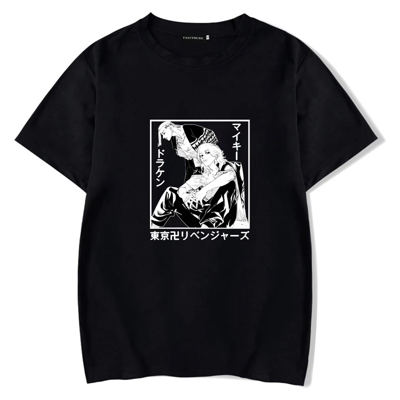 

Новинка, футболка с японским аниме «Токийский призрак», женская футболка в стиле каваи, стиль Харадзюку, футболка в стиле аниме, летние топы ...