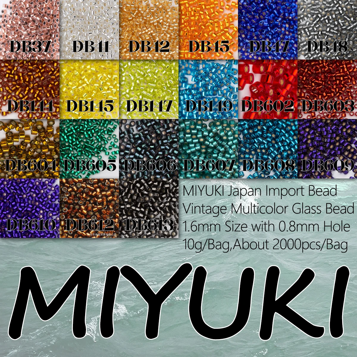 

BLUESTAR 2021 Japan Import Glass Miyuki beads 21Colors Seed bead Jewelry Material For Making Bracelet Jewelry Findings DIY