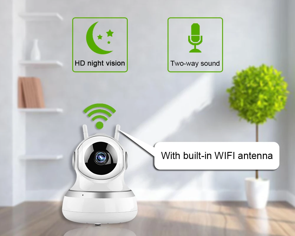 720P 1080P HD Крытая ip-камера беспроводная wifi смарт-камера двухсторонняя аудио домашняя камера видеонаблюдения детский монитор