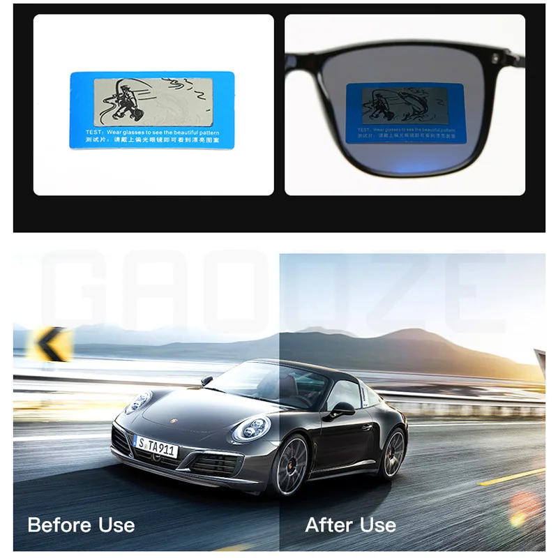 Солнцезащитные очки-авиаторы GAOOZE для мужчин и женщин Поляризационные солнечные