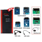Программатор Iprog Pro, диагностический инструмент V85 ECUIMMOприборная кластерная подушка безопасностиавтомобильное радио OBD2, переходник Iprog PK CarprogDigiprog