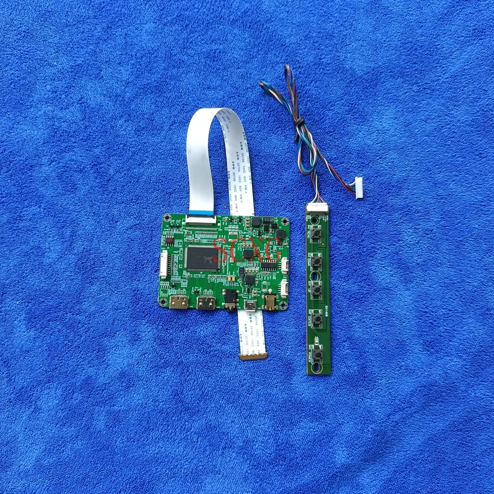 

LCD Kit Mini HDMI-Compatible 1366*768 Screen Controller Board Fit LQ140K1JX01 M140NWR4 R1 M140NWR6 R2/R3 5V Micro USB EDP 30 Pin