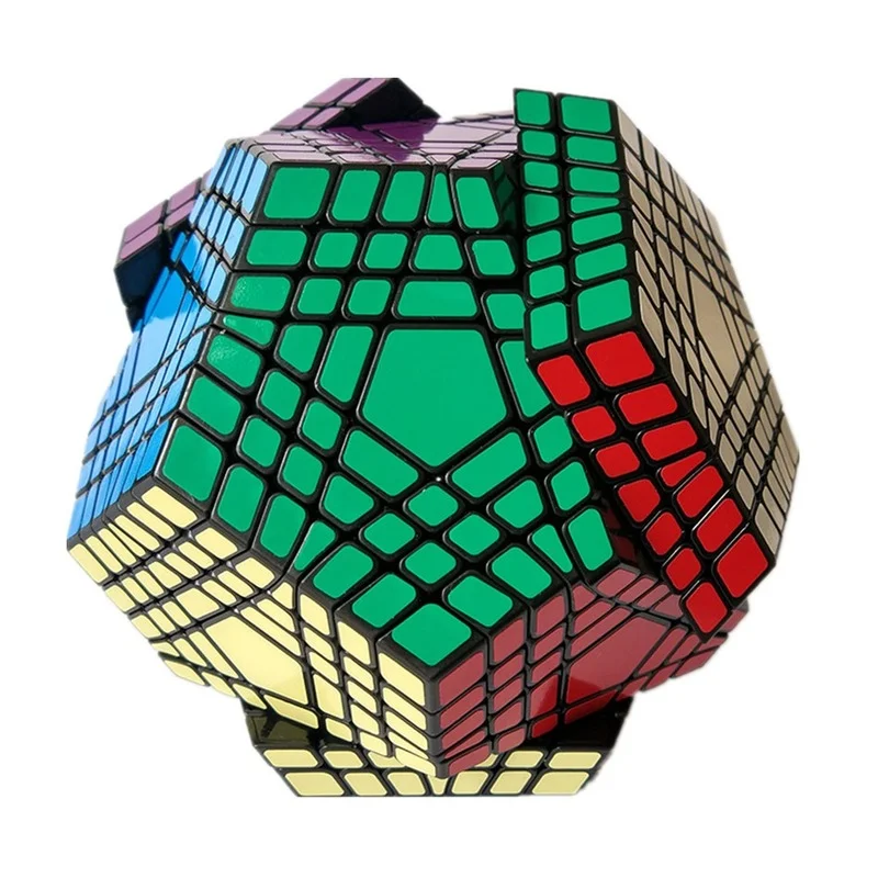 ShengShou Teraminx 7x7 магический куб Shengshou WuMoFang 7x7x7 Megaminx Dodecahedron Профессиональный пазл