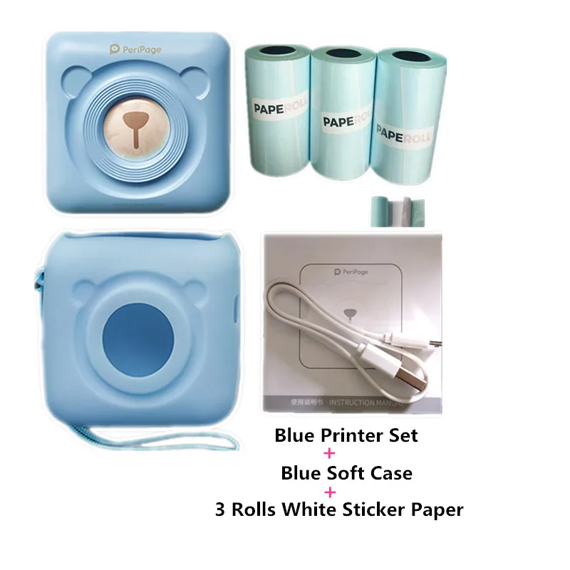 GOOJPRT маленький портативный термопринтер Bluetooth 4 0 беспроводной Android iOS умный