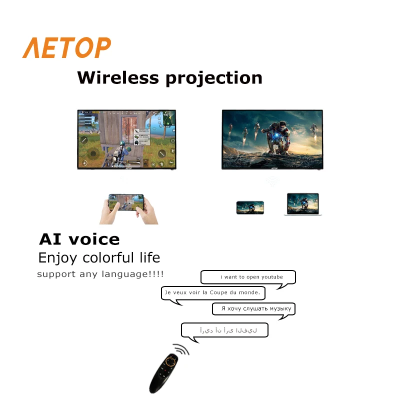 Бесплатная доставка oled 55 телевизор с плоским экраном 4k hdr android Смарт