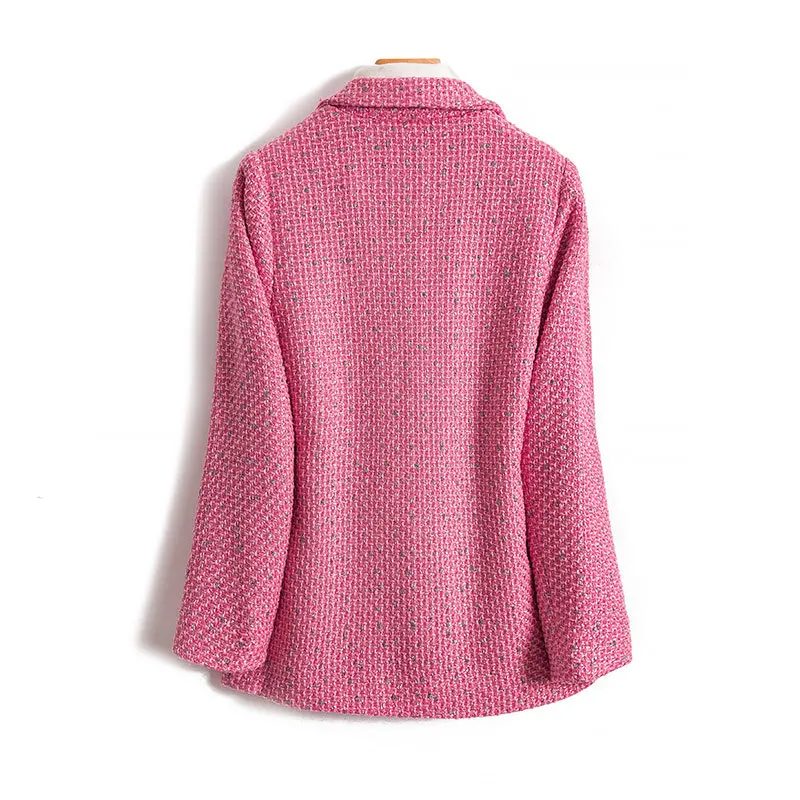 Женские осенние блейзеры новая Корейская версия облегающего двубортного