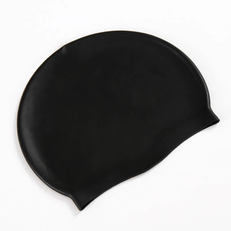 Унисекс карамельный цвет шапочка для плавания взрослых силиконовая Удобная