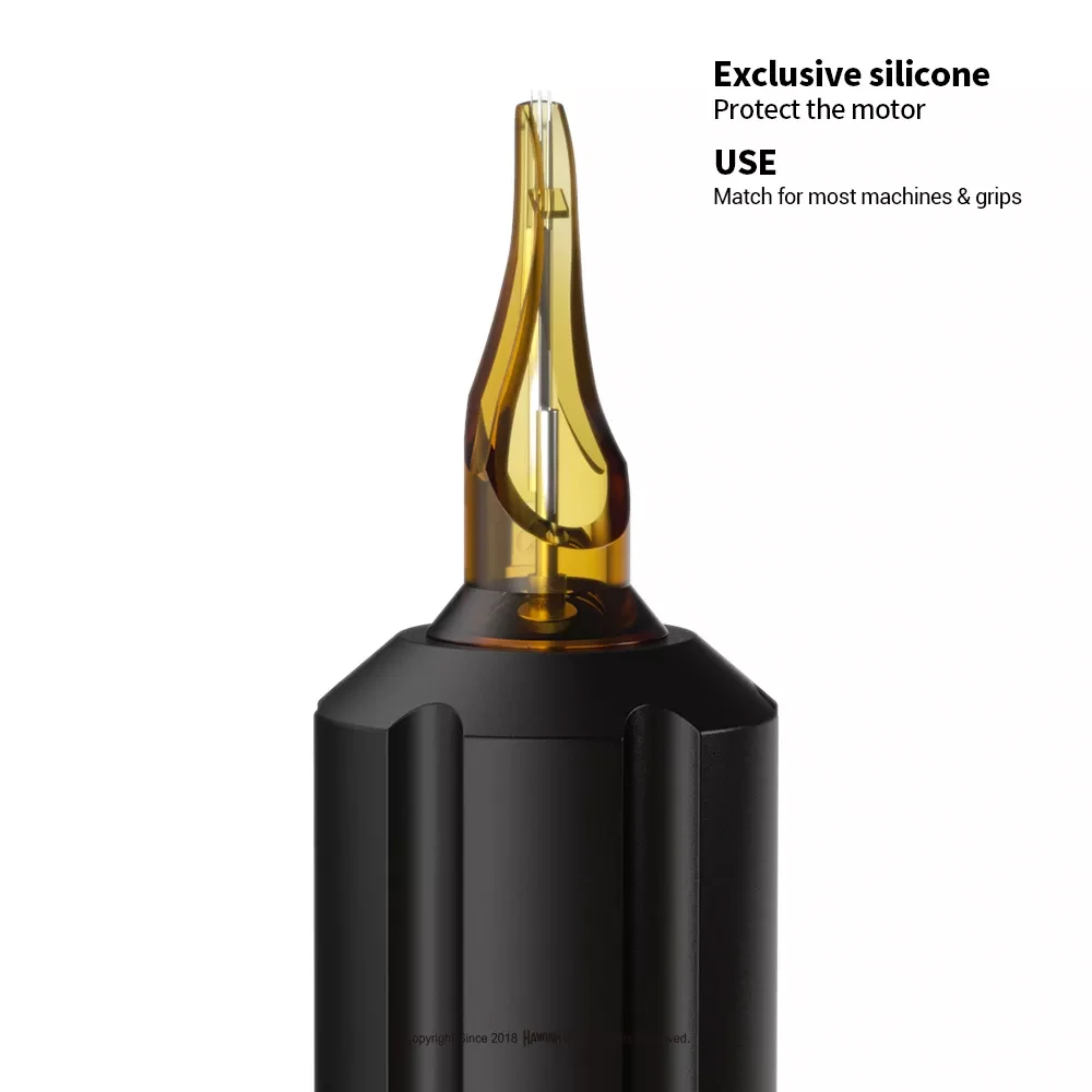 

RHEIN Tattoo Needles Cartridge Bugpin Round Magnum Revolution 20pcs #10 (0.30mm needle) Safe Material Tattoo Pen Machine Supply