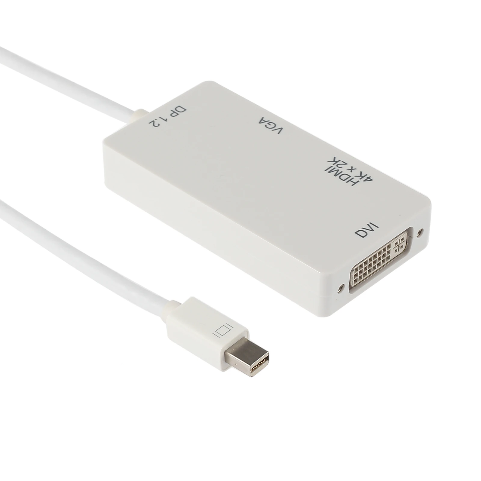 Prozor for Mini Displayport Thunderbolt To HDMI-compatible DVI VGA Cable Adapter DP V1.2 Version 4Kx2K 20 Pin | Электроника