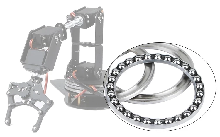 DIY 6DOF 6 DOF Robot arm Manipulator Metal Alloy Mechanical Arm Clamp Claw Kit MG996R DS3218 for Arduino Robotic Education | Игрушки и