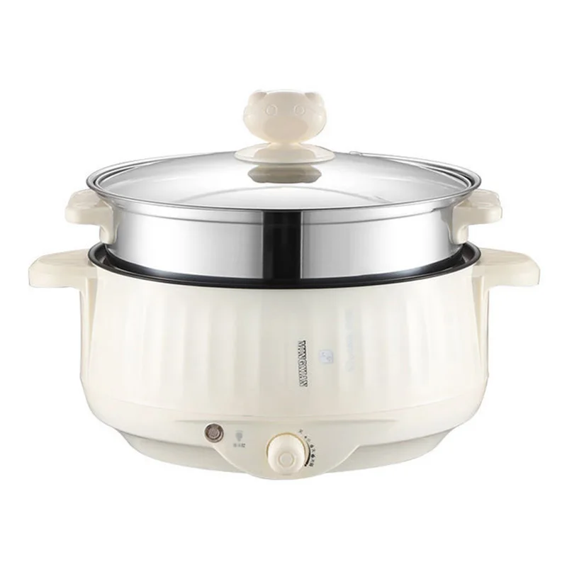 

220V Multifunctional Electric Cooker Heating Pan Electric Cooking Pot Machine Hotpot Noodles Eggs Soup Steamer mini rice cooker