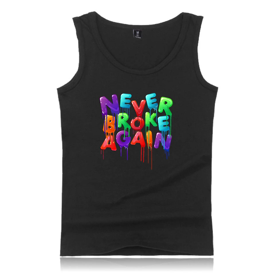 

YoungBoy Never Broke AgainTank Tops Women/Men Summer Sleeveless Vest Harajuku Casual Streetwear Sunset Curve Unisex Vest