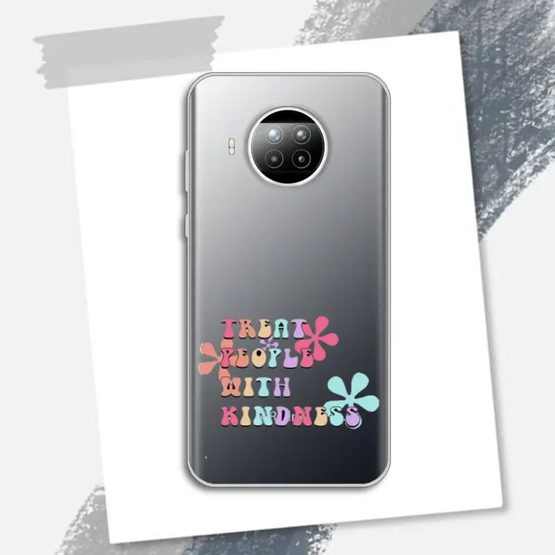 

Harry Styles Treat People With Kindness Phone Case Transparent for Xiaomi Redmi note 10 t 8 9 pro lite 11