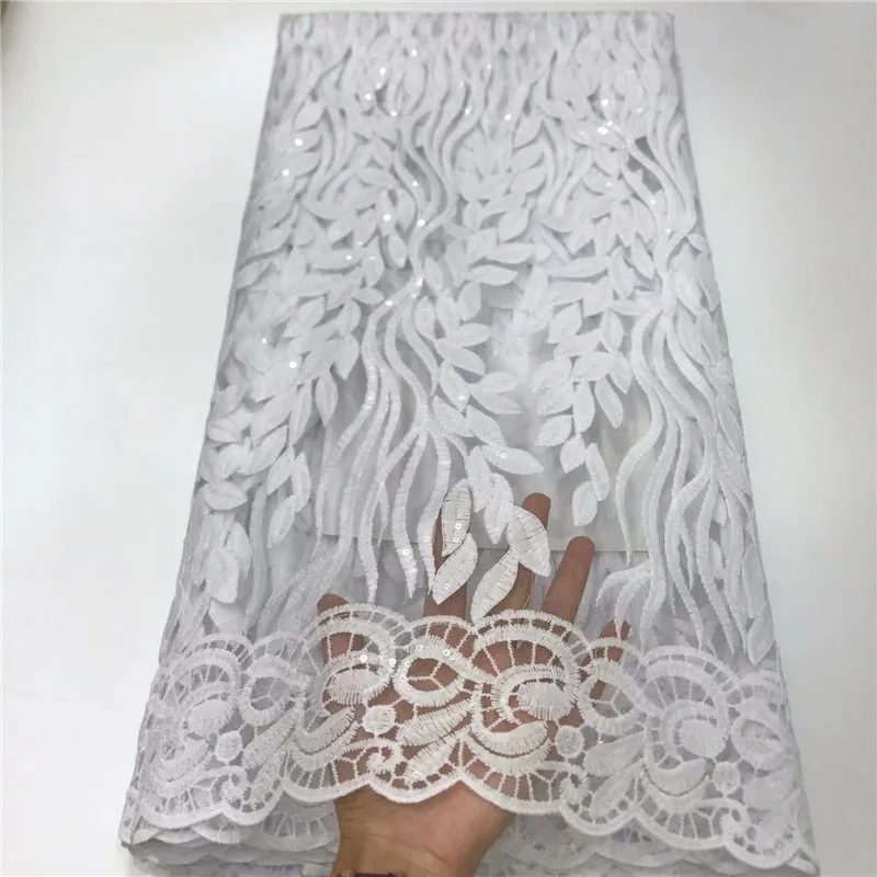 Красивый дизайн блестящая вышитая сетчатая кружевная ткань для женского