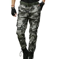 high end cotton washed overalls plus size trousers outdoor camouflage pants mens field army pants slim training