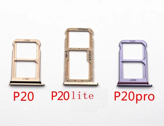 10 шт. для huawei p20/P20 Lite/p20 plus лоток карты SD Sim Micro держатель Слот адаптер Ремонт