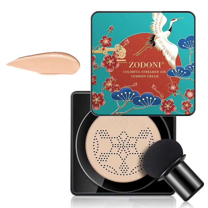 

2 Colors Air Cushion BB Cream Fits Skin Oil-controlling Gentle On Skin Waterproof Good Ductility Concealer Mushroom Head TSLM1