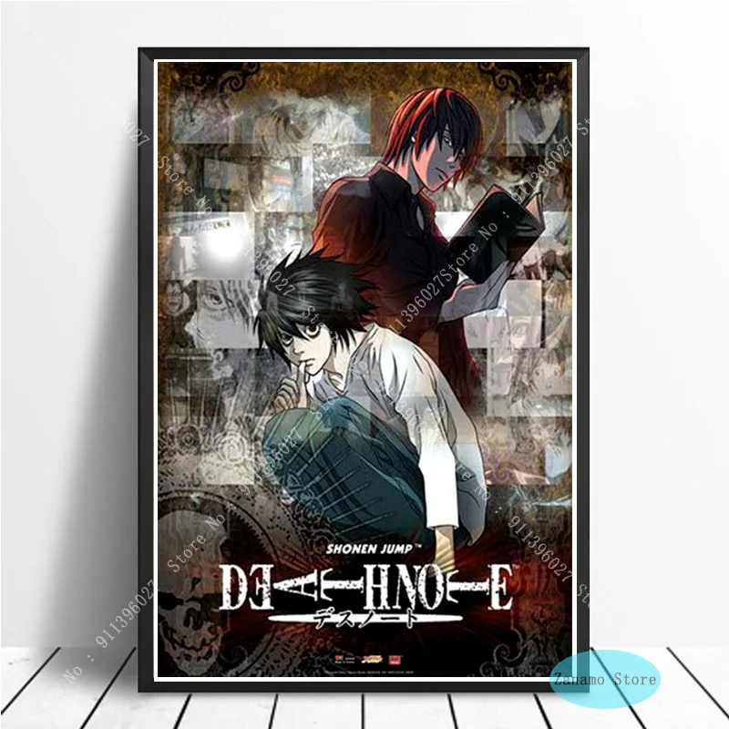 ZT1140 японское аниме Death Note Классический комикс мотивированный плакат HD принты